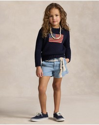 Polo Ralph Lauren - Cotton Denim Shorts (2YRS-6.5YRS)