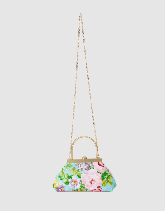 Olga Berg - Audrey Sequin Top Handle