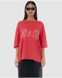 JGR & STN - Haze Oversized T-Shirt - ICONIC EXCLUSIVE