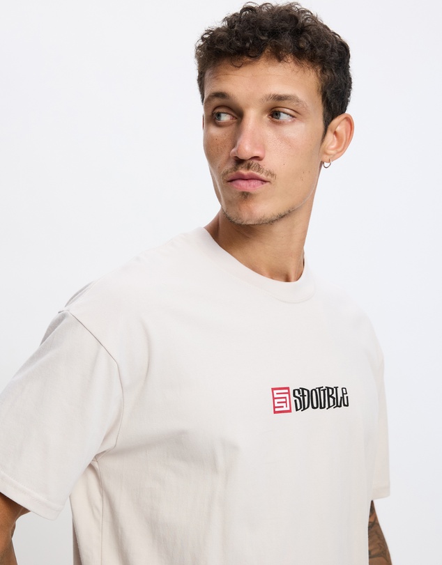 S Double - S Cube Mid Block SS Tee
