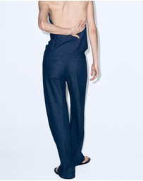 M.N.G - High-Waisted Denim Trousers