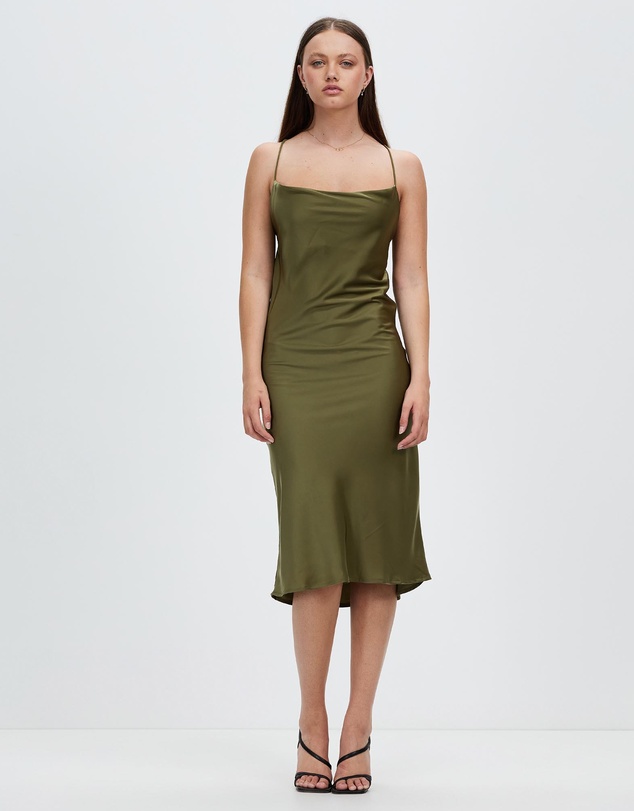 Style Addict - Cross Back Slip Dress