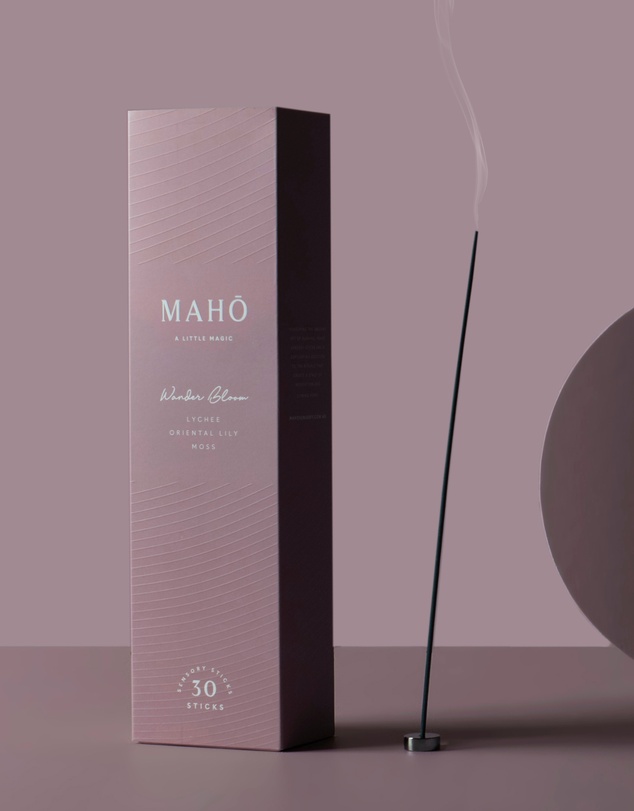 MAHO Sensory - Wander Bloom Incense Sticks and Burner Kit