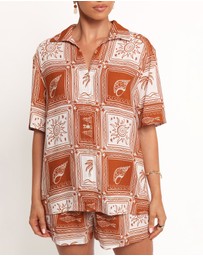 Petal & Pup - Coco Short Sleeve Shirt - Kohana Print
