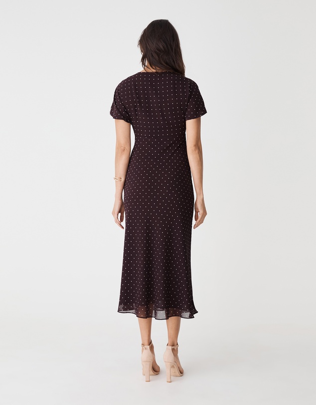 Forcast - Elise V-Neck Bias Dress