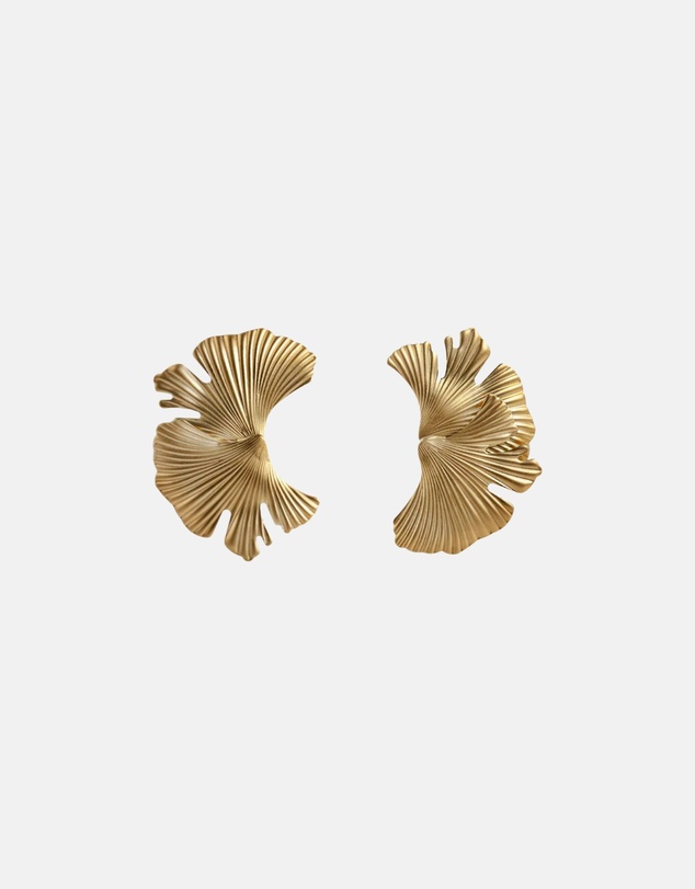 Stephanie Browne - Gingko Earrings