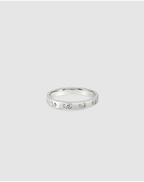 Ichu - Personalised Letter C Ring