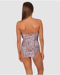 Baku Swimwear - Havana Bandeau One Piece Swimsuit