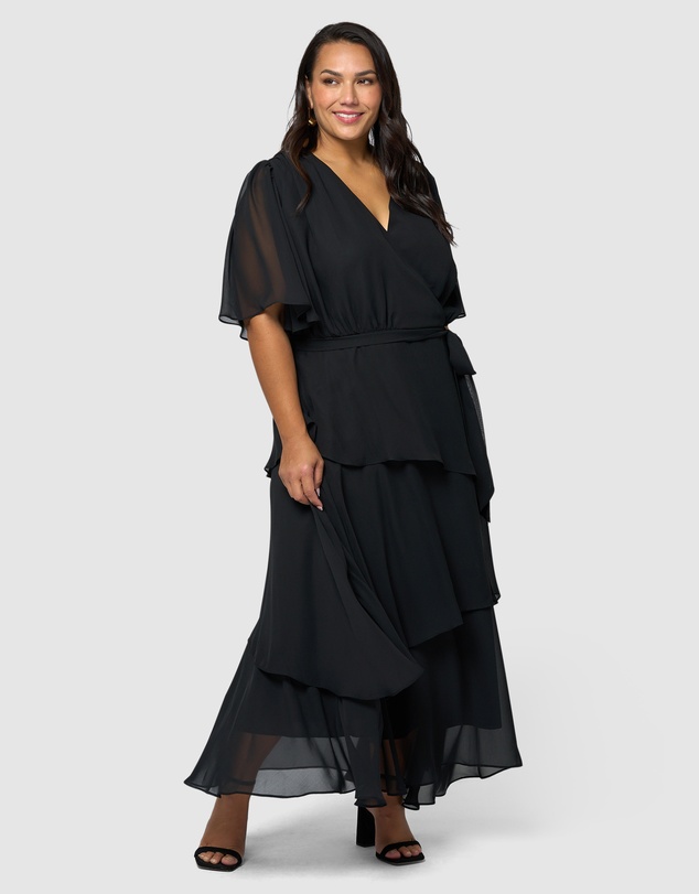 Pink Dusk by Curve Project - Hypnotic Maxi Dress