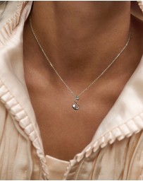 PDPAOLA - Initial 2026 S Silver Pendant Necklace