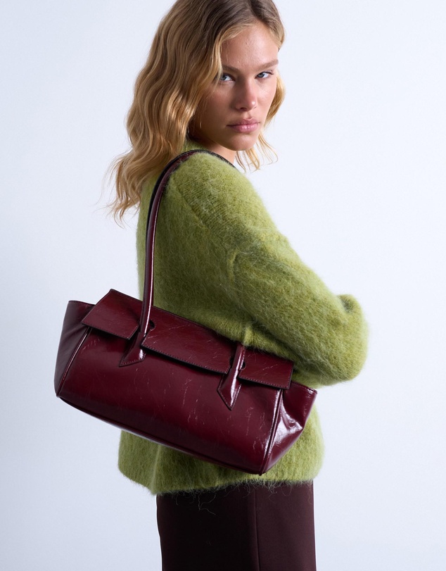 TOPSHOP - Sunny Shoulder Bag With Asymmetric Flap
