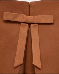M.N.G - Dress With Bow Neckline