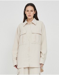 FRIEND of AUDREY - Cunningham Utility Blouse