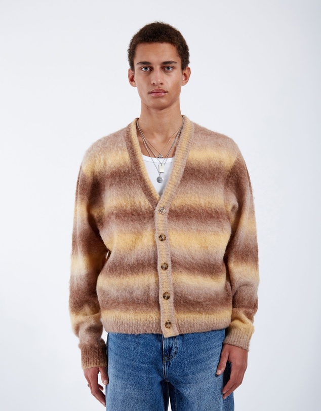Dr Denim - Tom Cardigan Fade Yellow