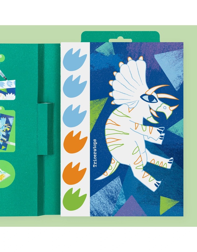 Tiger Tribe - Paint-a-Picture Set - Dinosaurs