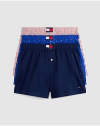 Tommy Hilfiger - 3-Pack Heritage Woven Boxer Shorts