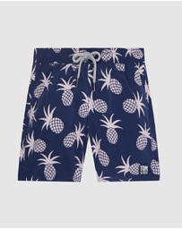 Tom & Teddy - Pineapple Swim Shorts