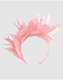 Max Alexander - Modern Pink Racing Fascinator