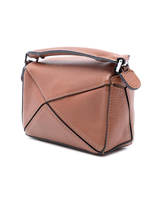 Pre-Loved by Azura Reborn - Pre-Loved Nano Calfskin Puzzle Satchel
