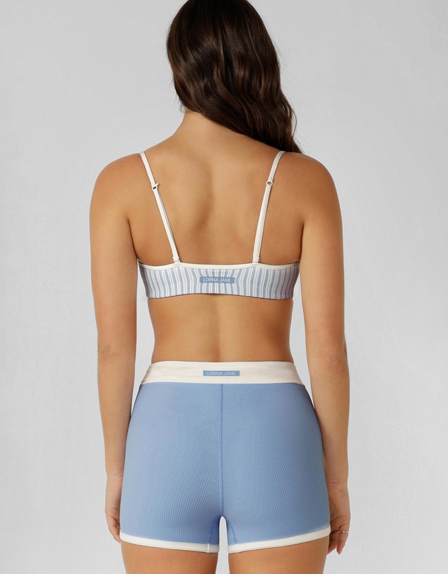 Lorna Jane - Serendipity Stripe Sports Bra