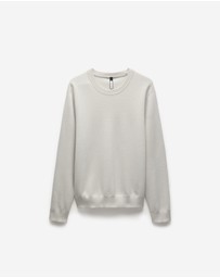 Calibre - Crew Neck Merino Sweater Salt