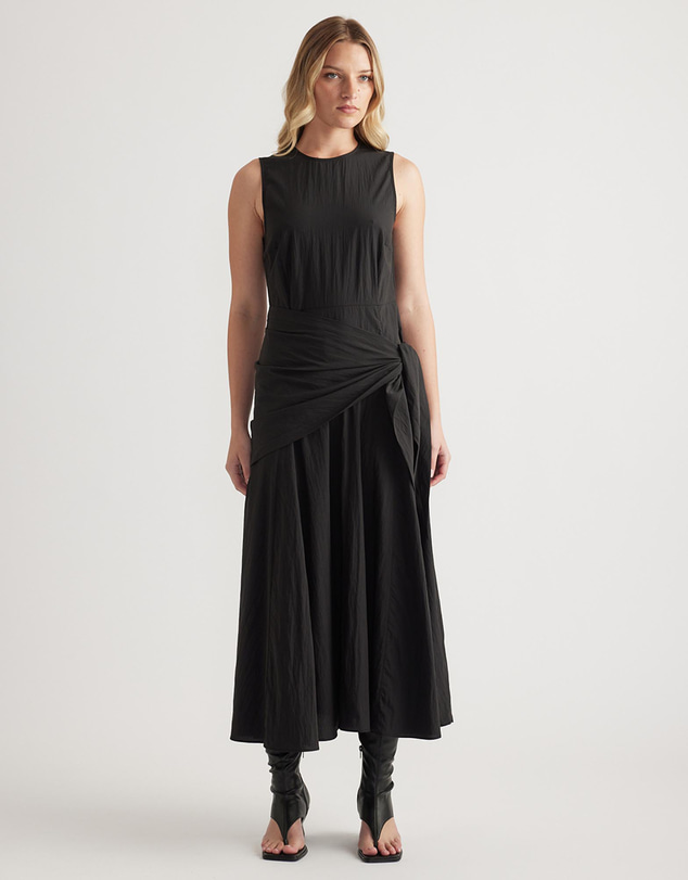 Decjuba - Isabelle Scarf Tie Midi Dress