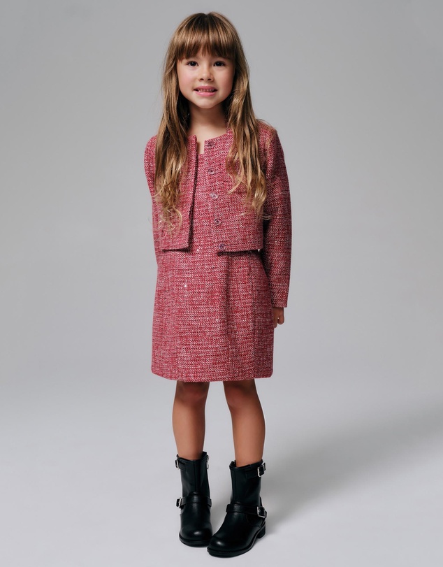 Bardot Junior - Lana Boucle Jacket - Kids-Teens