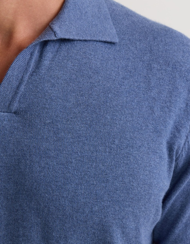Oxford - Dominic Open Polo Collar Knit