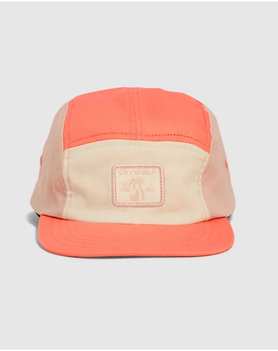 Crywolf - LUCKY CAP Coral Colourblock