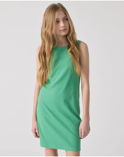 Decjuba Kids - Harper Rib Tank Dress - Kids-Teens