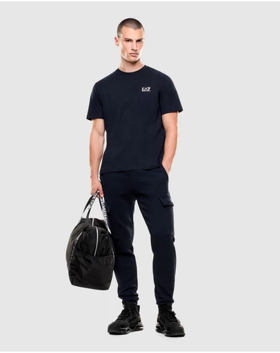 Emporio Armani EA7 - Train Logo Series M Tee SS Extended Logo CC