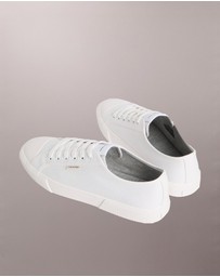 Calvin Klein - Alvaro Cotton Canvas Logo Trainers