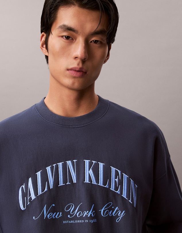 Calvin Klein Jeans - Terry Logo Graphic Relaxed Sweatshirt