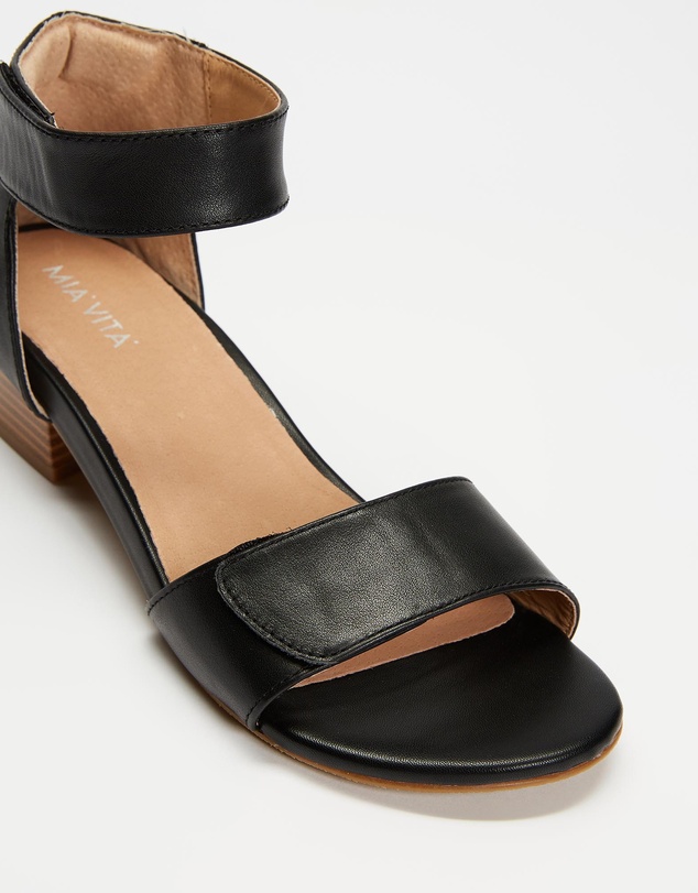 Mia Vita - Kim Heeled Sandal - Black