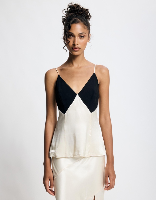 Lover - Margot Contrast Satin Cami