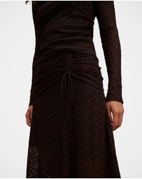Forever New - Alex Hanky Hem Lace Skirt