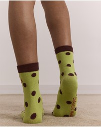 Damson Madder - Calf Length 2 Pack Socks