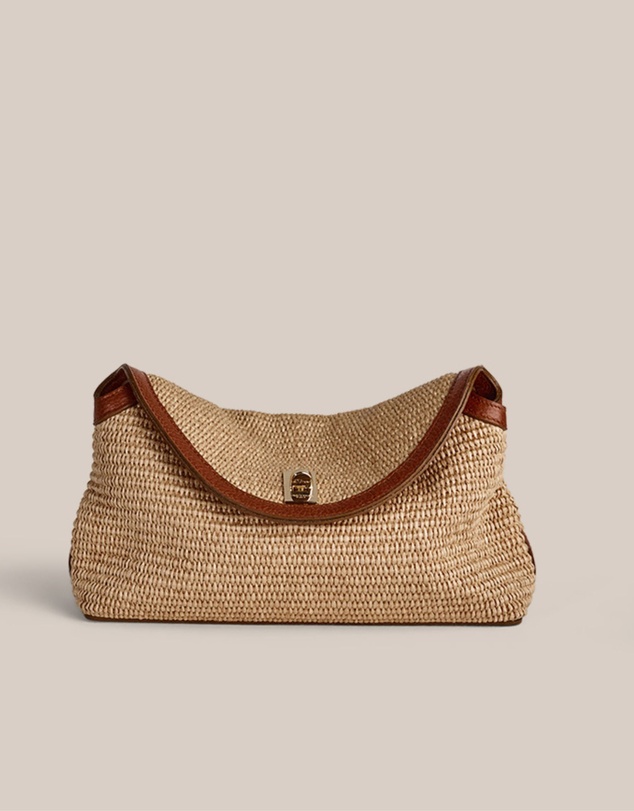 VESTIRSI - Sloane Tan Resort Crossbody Clutch