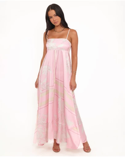 Petal & Pup - Elanor Maxi Dress - Pale Pink