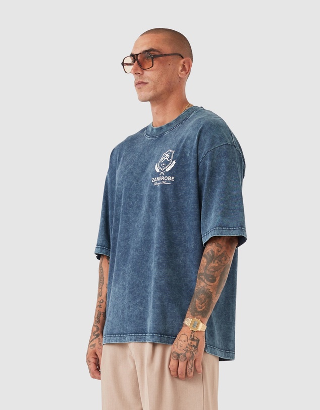 Zanerobe - Crest Flow Tee GD Navy