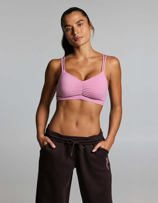 Rockwear - Rouched Medium Impact Sports Bra D E
