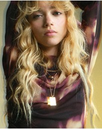 M.N.G - Tie-Dye Ruched Dress