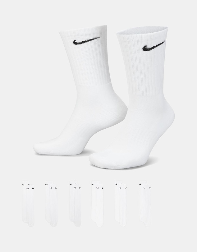 Nike - Nike Everyday Cushioned Crew Socks 6-Pack