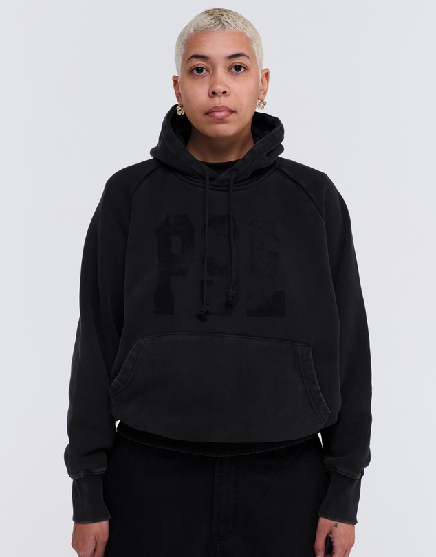 PSEUSHI - Raglan Drawstring Hoodie