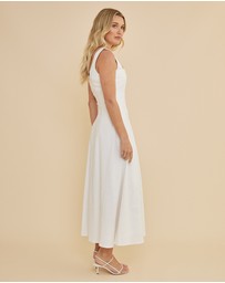 Amelius - Lucie Buttoned Midi Dress