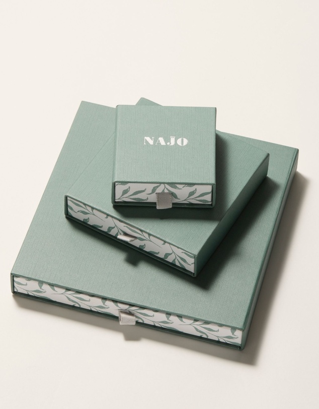 Najo - Baby Tears Rose Gold Earring