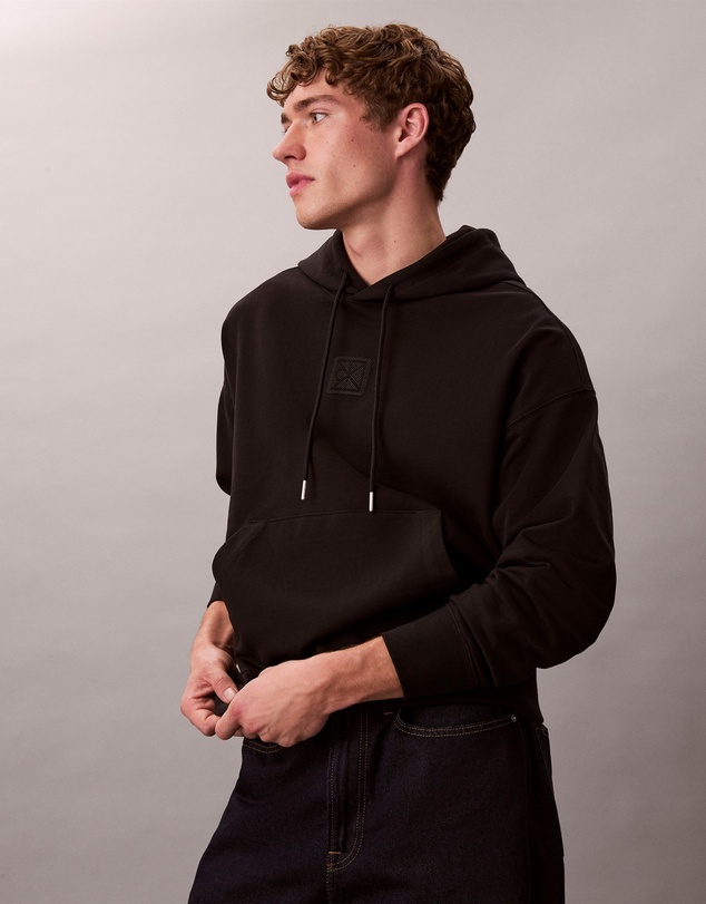 Calvin Klein - Premium Terry CK Emblem Hoodie