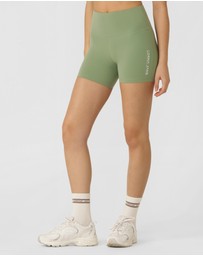 Lorna Jane - Lotus No Chafe Phone Pocket 12cm Bike Shorts