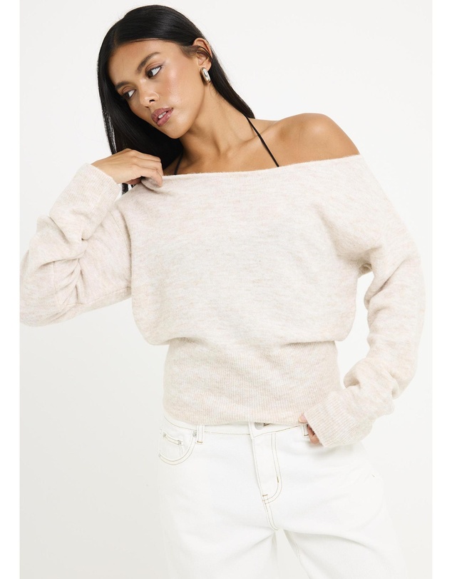 Alice In The Eve - Bailey Off Shoulder Knit Top
