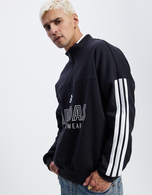 adidas Sportswear - House Of Tiro Fleece Half Zip Track Top
